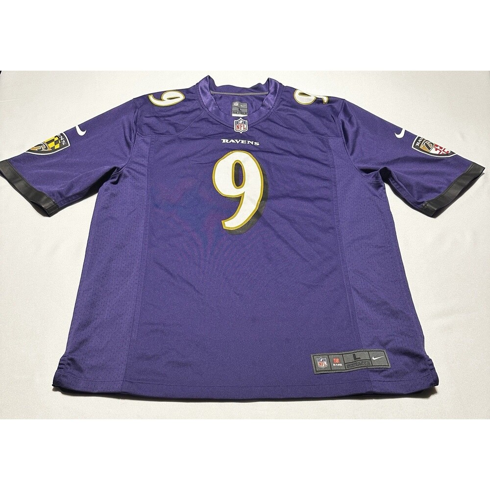 Baltimore Ravens Nike Justin Tucker #9 NFL On Field Jersey Men’s Large *READ**